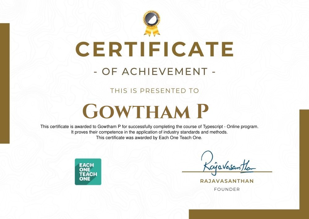 Certificate Image